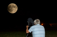 8 of 20 Shooting the moon selfie